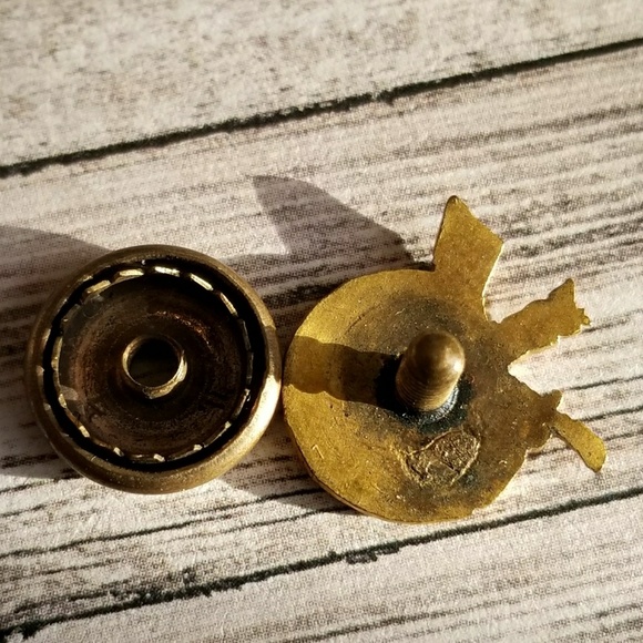 Vintage Odd Fellows O.O.H.& P collar stud pin - Picture 5 of 5